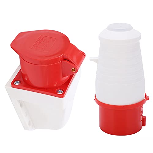 Zenithaur 16A Industrial Plug Socket 5 Pin drei Phase IP44 WETERENDER WETTERSICHTE 220-380 V / 240-415 V NEUER Zenithaur 16A Industrial Plug Socket 5 Pin drei Phase IP44 WETERENDER WETTERSICHTE 220-380 V / 240-415 V NEUER von ZenithAur