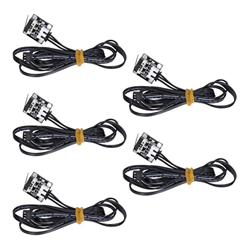 Zenithaur 3 Pin Endstop Limit Switch 5pcs Endstoppbegrenzungsschaltermodul für PRUSA I3 MK3 3D -Drucker MK3 Limit Switch Ender 3 Limit Switch End Switch Limit Stopp von ZenithAur