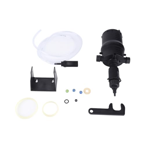 Zenithaur Einstellbarer Dünger Injektor, Gartenbetriebsgerät Chemischer Düngerspender Proportionierer, wasserbetriebener Flüssigkeitsdoser Auto -Dosierungswerkzeug (0,2-1% Englische Version) von ZenithAur