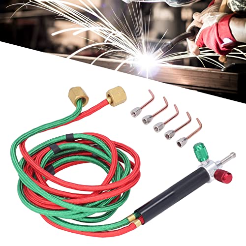 Zenithaur -Gas -Torch Lötinstrument für Präzisionsmetallarbeiten. Ein komplettes Mini -Gas -Torch -Kit, das als Schmuck -Mikroschweißwerkzeug mit 5 austauschbaren Spitzen von ZenithAur