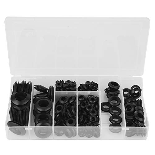 Zenithaur Gummi -Versiegelungsring -Set Multi -Sortment -Kit für elektrische Kautschuk -Gummi -Junggesellschaften und Drahtdichtungsanwendungen in Panels von ZenithAur