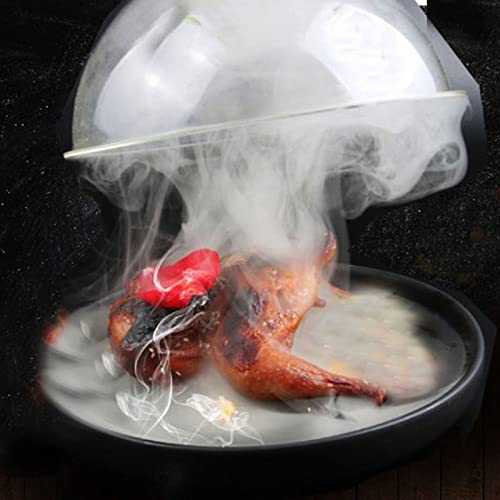 Zenithaur Rauchen Kuppel Cover Acrylrauch Infuser Cloche für Food Drinks Küche Home Restaurant Easy Clean Shatter Proof Culinary Dome Zenithaur Rauchen Kuppel Cover Acrylrauch Infuser Cloche für Food Drinks Küche Home Restaurant Easy Clean Shatter Proof Culinary Dome von ZenithAur
