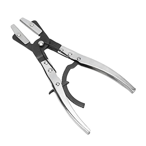 Zenithaur -Schlauch Prise Off Plier Ratcheting Line Klemme Werkzeug Universal für Kühlerbremsenkühlmittel Autoschläuche kein Verschüttungsflüssigkeitskontrollsystem (30,5 cm / 12in) von ZenithAur