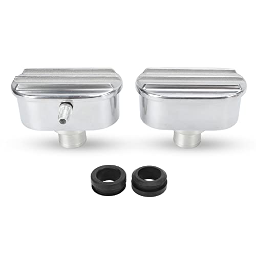 Zenithaur Ventilabdeckungsabdeckung PCV Combo -Kit 6100FP Polished Oval Lreather Kit Aluminium Stahlkomponente für den Motorersatz Zenithaur Ventilabdeckungsabdeckung PCV Combo -Kit 6100FP Polished Oval Lreather Kit Aluminium Stahlkomponente für den Motorersatz von ZenithAur
