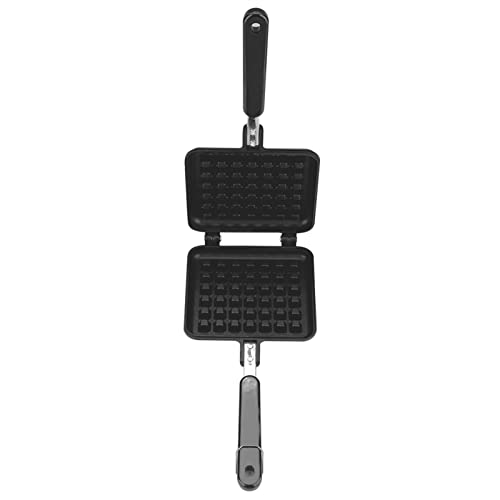 Zenithaur Waffelhersteller Nicht -Stick Gasherde Waffel Iron Belgien Waffel Pressplatte für Haushalt Küche Backwerkzeug Traditionelle Waffelpfanne Aluminiumlegierung einfaches von ZenithAur