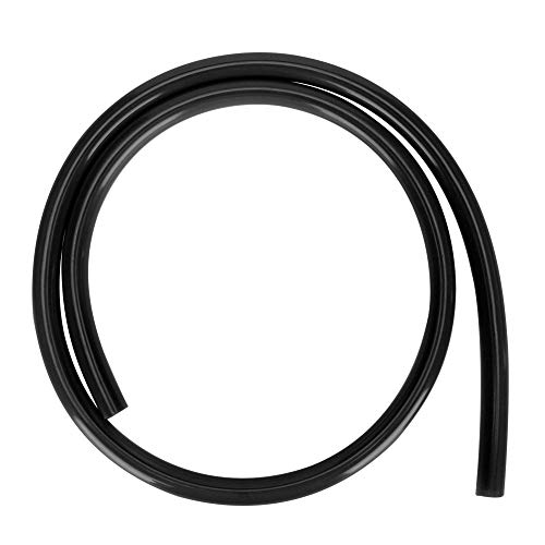 Zenithaur Weichrohr Wasserkühlung, universelle PVC -Wasserkühlrohr schlanker Computer 9,5 x 12,7 mm Weichrohr für effiziente Kühlsysteme (Black) von ZenithAur