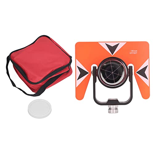 Zenithaur rostfestes Vermessungsinstrument Single Tilt Prism Universal 64 mm Messingknopf ABS Gehäuse für eine verstärkte Haltbarkeit von ZenithAur