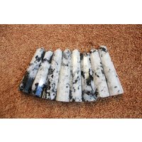 Regenbogen Mondstein Turm-Großhandels Lot - Heilende Kristalle Stab, 3, 5-4 Zoll 90G von ZenithCrystals