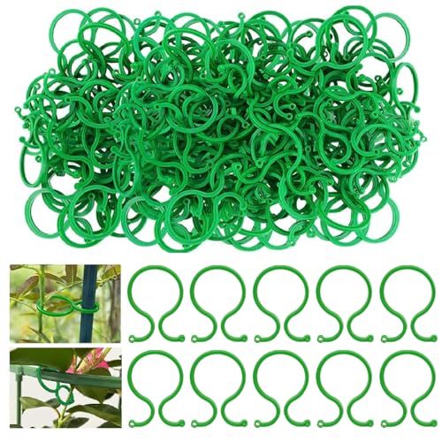 Pflanzenklammern,200pcs pflanzenclips Tomaten,Pflanzen Clips Wiederverwendbar,Pflanzenbefestigung,pflanzenclips für kletterpflanzen für Blume,Tomaten, Pflanzen, Gemüse von ZenithFast
