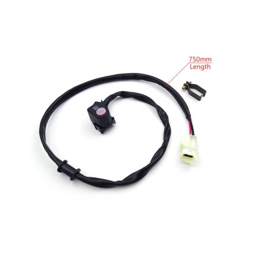 Motor -Kill -Schalter mit Licht für Dirt Bike Motorcycle Flameout Off Stop Taste kompatibel mit CRF250F CRF110F CRF250R CRF450R -Modellen(CRF250R 10-13) von ZenithRide