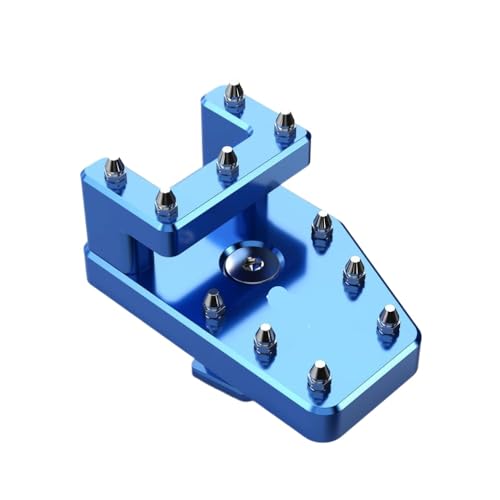 ZenithRide Bremshebel -Pedal -Erweiterung Fußstufe für Tenere 700 T700 XTZ 700 kompatibel mit 2019 2020 2021 2022 2023 2024 Modelle Dualcontrol Vargerte Footstütze vergrößert(Dualcontrol A1) von ZenithRide