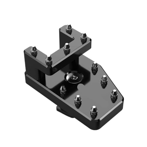 ZenithRide Bremshebel -Pedal -Erweiterung Fußstufe für Tenere 700 T700 XTZ 700 kompatibel mit 2019 2020 2021 2022 2023 2024 Modelle Dualcontrol Vargerte Footstütze vergrößert(Dualcontrol a) von ZenithRide