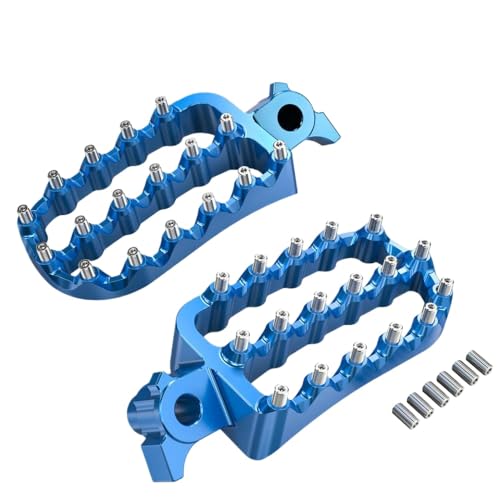 ZenithRide Bremshebel -Pedal -Erweiterung Fußstufe für Tenere 700 T700 XTZ 700 kompatibel mit 2019 2020 2021 2022 2023 2024 Modelle Dualcontrol Vargerte Footstütze vergrößert(Fußstütze B1) von ZenithRide