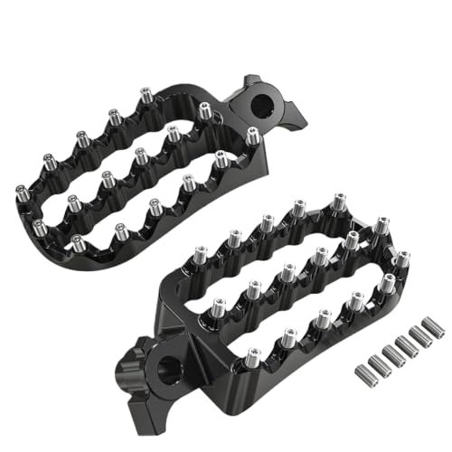 ZenithRide Bremshebel -Pedal -Erweiterung Fußstufe für Tenere 700 T700 XTZ 700 kompatibel mit 2019 2020 2021 2022 2023 2024 Modelle Dualcontrol Vargerte Footstütze vergrößert(Fußstütze b) von ZenithRide