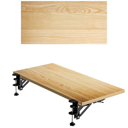 Zenithuxe Ergonomische Schreibtisch-Verlängerung.Computer-Tischverlängerung geeignet für Büro.Ellenbogen-Armstütze.Es müssen Keine Löcher gebohrt von Zenithuxe