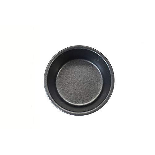 Zenker 2er Set Mini-Kuchenform rund für Törtchen, Material mit Antihaftbeschichtung, hitzebeständig bis 230 °C, Durchmesser 9,5 cm von FACKELMANN