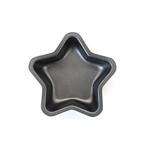 Zenker 2er Set Mini-Kuchenform in Sternform für Törtchen, Material mit Antihaftbeschichtung, hitzebeständig bis 230 °C, Maße: 11,5 x 11,5 x 3,5 cm Zenker 2er Set Mini-Kuchenform in Sternform für Törtchen, Material mit Antihaftbeschichtung, hitzebeständig bis 230 °C, Maße: 11,5 x 11,5 x 3,5 cm von Zenker