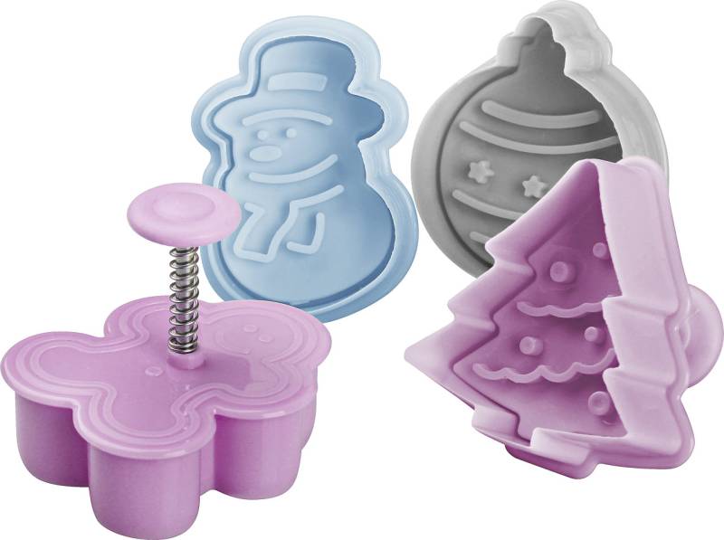 Zenker 2in1 Ausstecher mit Stempel sortiert von Zenker