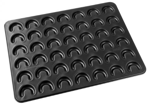 Zenker 3485 Backblech für Vanillekipferl und Käsekipferl, 42 x 32 cm von Zenker