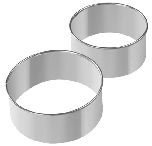 Zenker 44870 2er Set Donuts Runde Ausstechformen Ausstecher Ausstechform Edelstahl Groß 9,5 x 4,2 cm Klein 8 x 4,2 cm Zenker 44870 2er Set Donuts Runde Ausstechformen Ausstecher Ausstechform Edelstahl Groß 9,5 x 4,2 cm Klein 8 x 4,2 cm von Zenker