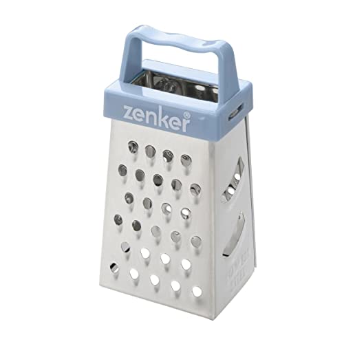 Zenker 44995 INOX Mini Vierkantreibe 7,5x3,7x2,8cm aus ABS/Edelstahl, Kunststoff, Sky/Silber von Zenker