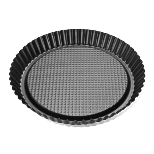 Zenker Obsttortenform Black Metallic – Premium Backform 300x300x30 mm, 1700 ml, hitzebeständig bis 230°C von Zenker