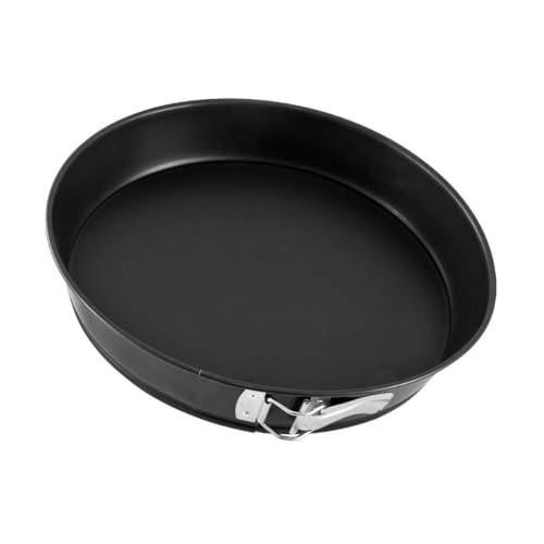 Zenker 6530 Konische Springform 32 cm BLACK METALLIC,BackformmitFlachboden,KuchenformmithochwertigerAntihaftbeschichtung,(Farbe:Schwarz),Menge:1Stück von Zenker