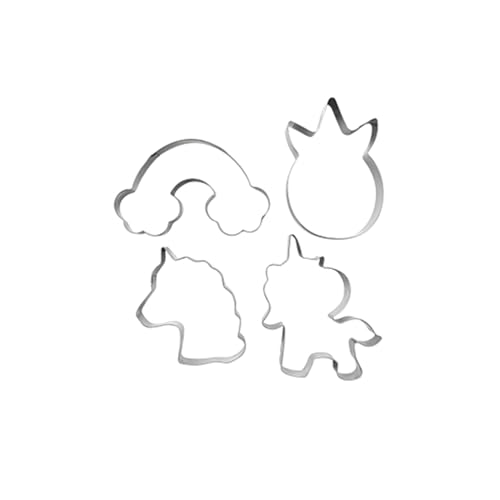 Zenker 684519 Ausstecher Einhorn, Sandgestrahlt, Ausstechform, Edelstahl, Silber, 6,6 x 8 cm von Zenker