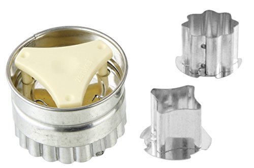 Zenker Ausstecher Linzer PATISSERIE, Ausstechförmchen für Plätzchen und Kekse, Motiv-Ausstecher für Linzer-Plätzchen, Menge: 1 x Ausstecher-Set, 4 Teile, Silber Zenker Ausstecher Linzer PATISSERIE, Ausstechförmchen für Plätzchen und Kekse, Motiv-Ausstecher für Linzer-Plätzchen, Menge: 1 x Ausstecher-Set, 4 Teile, Silber von Zenker