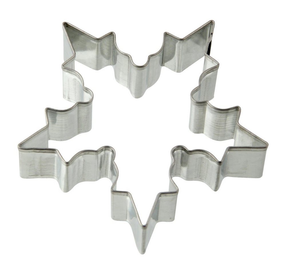 Zenker Ausstechform Schneeflocken, Weißblech von Zenker