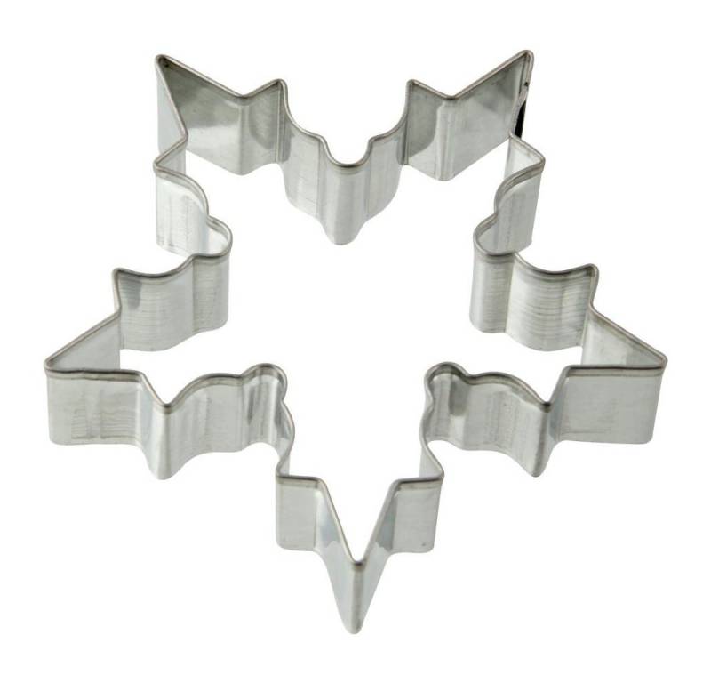 Zenker Ausstechform Schneeflocken, Weißblech von Zenker