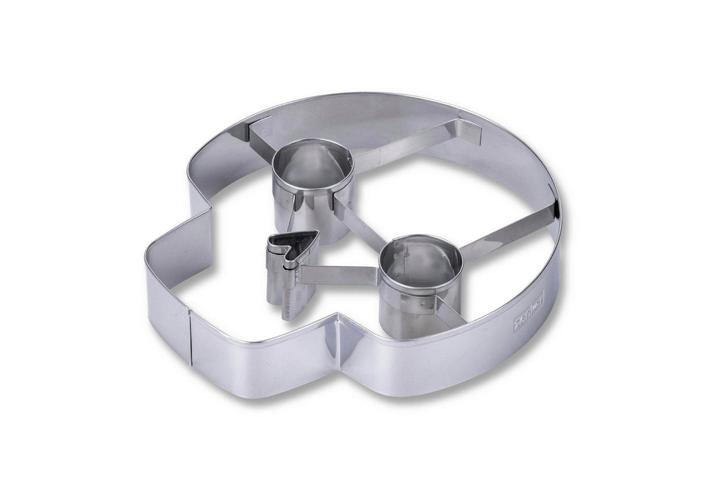 Zenker Ausstechform XXL Ausstecher Totenkopf, Halloween Backspaß, Keksausstecher von Zenker