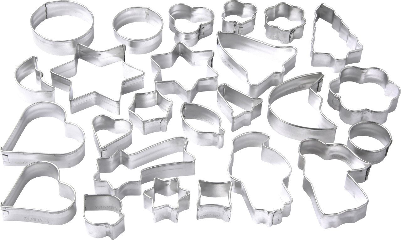 Zenker Backblech Zenker Ausstecher-Set 25-teilig, Weißblech von Zenker