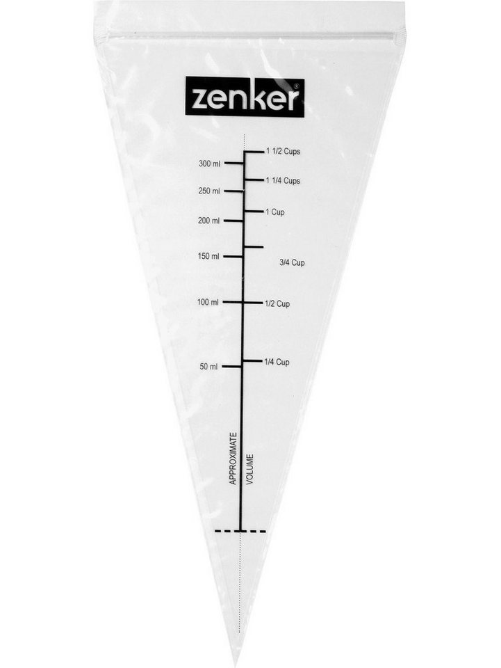 Zenker Backblech Zenker Einwegspritzbeutel Patisserie zum Schmelzen, ABS von Zenker