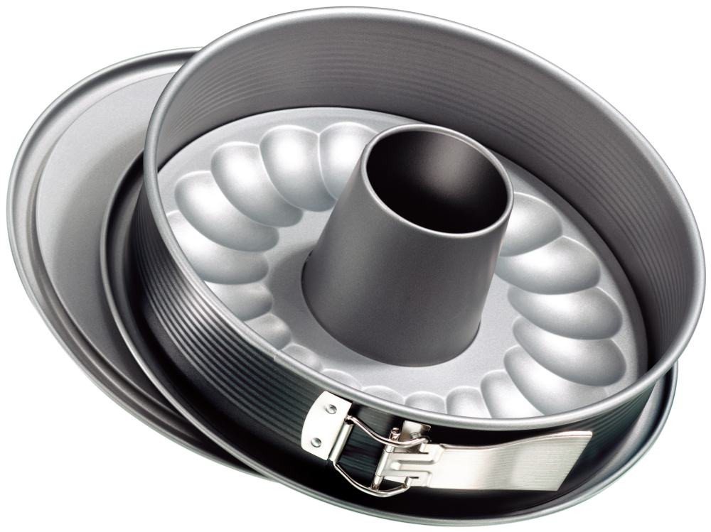 Zenker Backblech Zenker Springform Energy mit Flach- und Rohrboden, Silber von Zenker