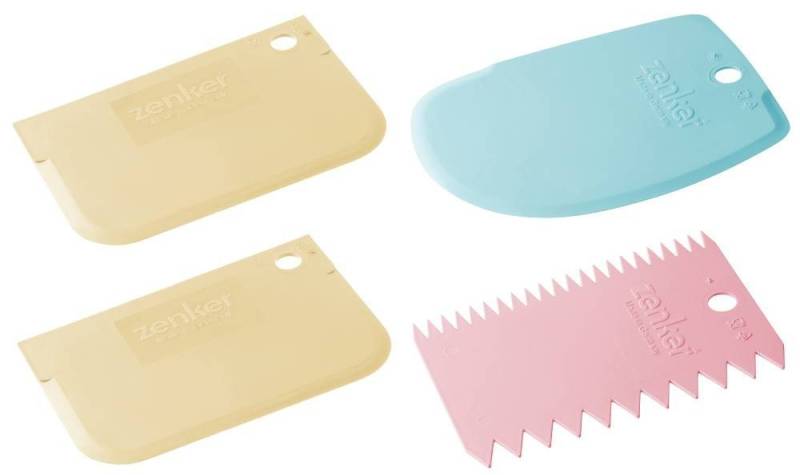 Zenker Teigschaber Zenker Teigkarten-Set Patisserie 2-teilig von Zenker