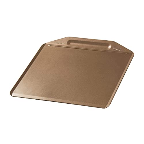 Zenker Backblech randlos MOJAVE GOLD, Backform aus Stahlblech, Kuchenblech mit keramisch verstärkter Antihaftbeschichtung (Farbe: Mahagoni/Gold), Menge: 1 Stück von Zenker