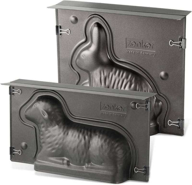 Zenker Backform 2-tlg. Backformen Set Lamm u. Hase von Zenker
