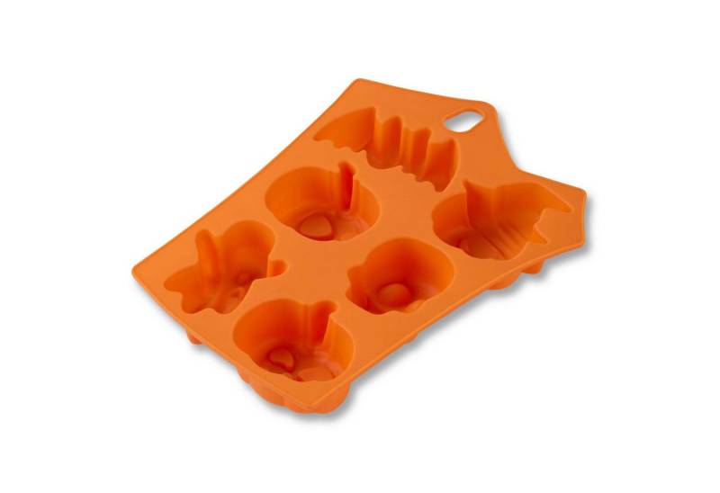 Zenker Eiswürfelform Halloween Backform, Minikuchenform, Silikonform von Zenker