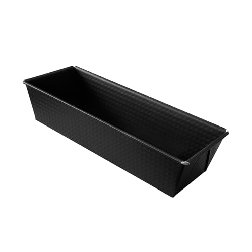 Zenker Kastenform 25 cm PURE, Königskuchenform mit Antihaftbeschichtung, hochwertige Backform (Farbe: schwarz), Menge: 1 Stück von Zenker