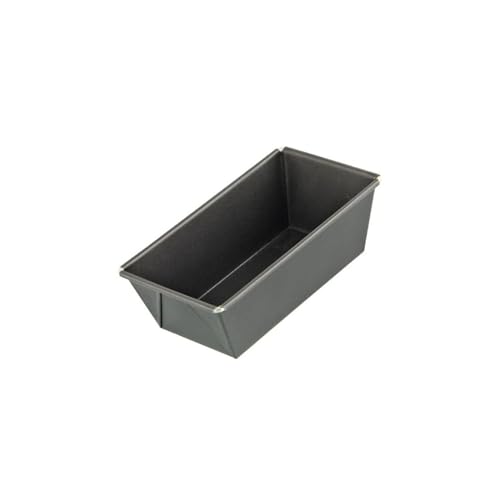 Zenker Königskuchenform 15 cm SPECIAL - MINI, kleine Backform aus Stahlblech, Kastenform mit Antihaftbeschichtung (Farbe: Schwarz), Menge: 1 Stück von Zenker