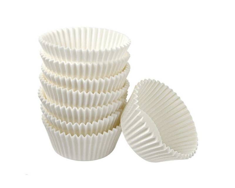 Zenker Muffinform FACKELMANN Muffinförmchen, Papier, 75 St., weiß von Zenker