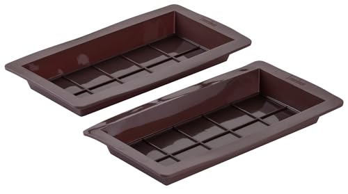 Zenker Silikon-Schokoladenform für Dubai Schokolade, 2er Set – Perfekt für kreative Schokoladenkreationen, spülmaschinenfest, fruchtsäureresistent, Designed in Germany von Zenker