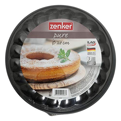 Zenker Springform 2 Boden 28cm, schwarz, 28 von Zenker