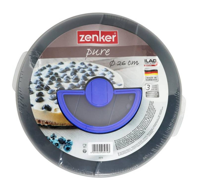 Zenker Springform Pure mit Haube und Tragegriff 26 cm von Zenker