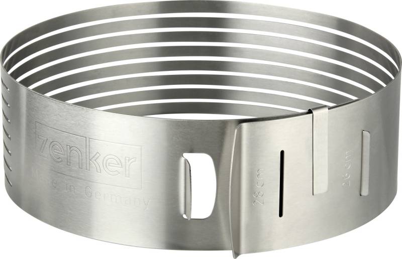 Zenker Tortenbodenschneidhilfe Patisserie 26-28 cm von Zenker