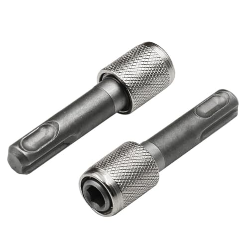 2pcs Electric Hammer Conversion Verbindungsstangenhülle Runde Schaft Zu Sechseckigen Konvertern Drill Head Adapter Tool Elektrowerkzeug Sechskant Shank Adapter von Zenlir