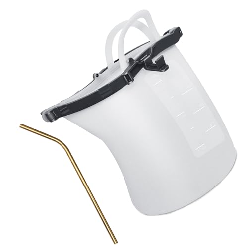 Mehrzweck Silikon Getränkehalter Getränkebehälter Mit Strohfutterspeicher Für Strandpartys Wandersportereignisse Outdoor Camping Getränkebehälter Mit von Zenlir