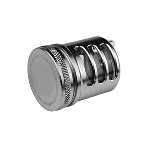 Zenlir Motorrad-Aluminium-Bremsflüssigkeitsbehälter-Ölbecher, universelles Ersatzteil, rostfreier Zylinder-Ölbecher Zenlir Motorrad-Aluminium-Bremsflüssigkeitsbehälter-Ölbecher, universelles Ersatzteil, rostfreier Zylinder-Ölbecher von Zenlir
