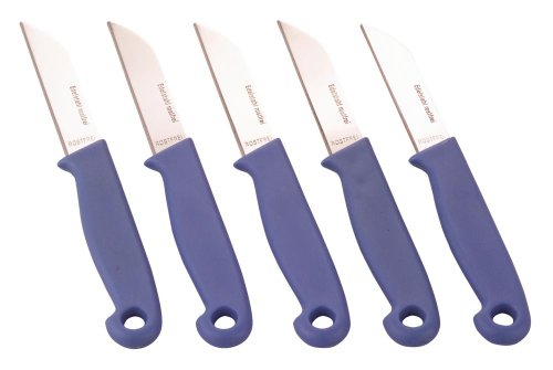 Küchenmesser 5-er Set, Klingen Edelstahl rostfrei (3CR13) von Zentrale Handelsgesellschaft -ZHG- mbH